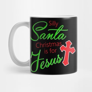 Santa Christmas Jesus Lover Mug